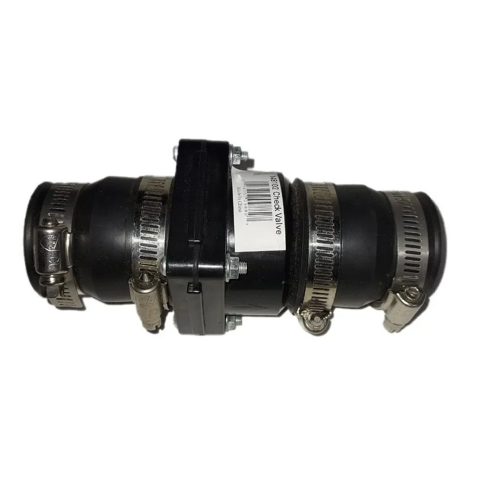 Check Valve 148102 1-1/4" - 1-1/2" Sump with Stainless Steel Bands - Picture 1 of 7